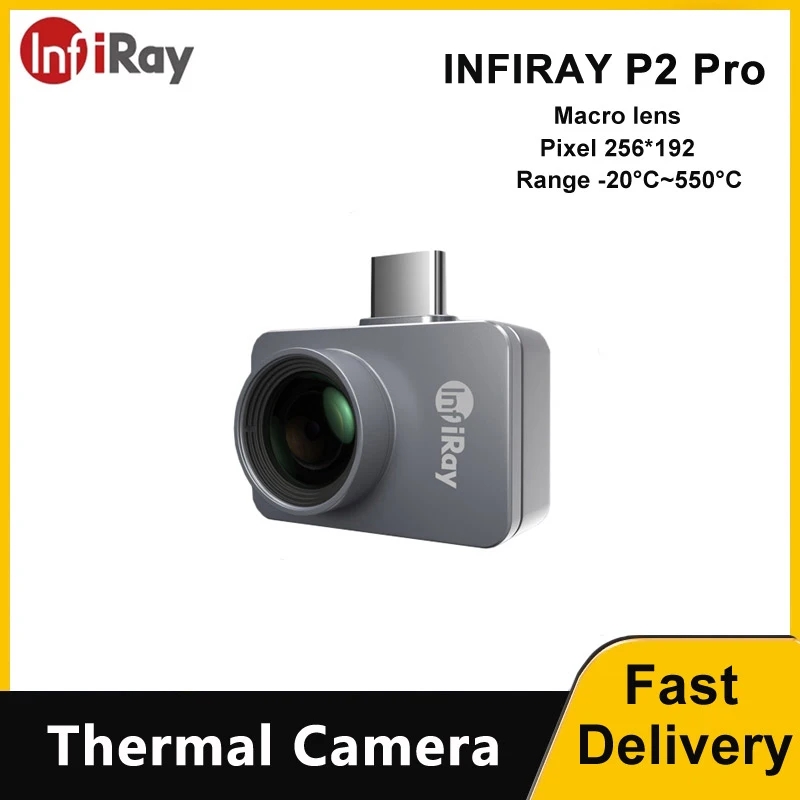 Infiray P2 Pro Macro Lens - InfiRay P2 Pro Câmera térmica infravermelha