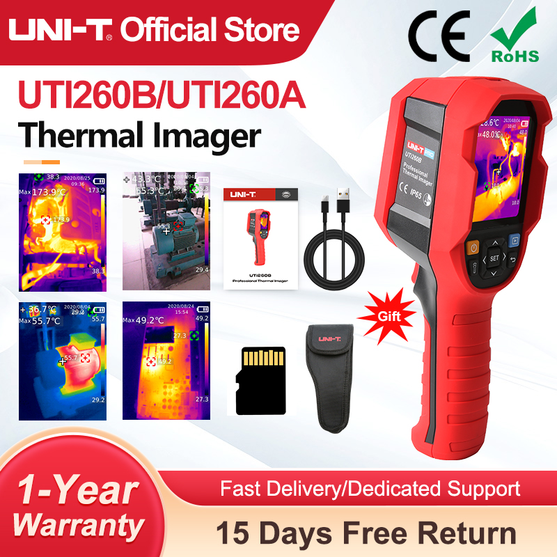 Nf 521 Thermal Imaging Camera - UNI-T UTI260B UTI260A Câmera de imagem