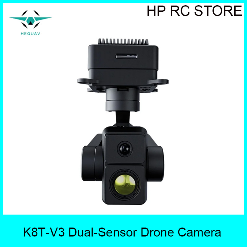 Thermal Imager Drone Gimbal - Câmera de Drone HEQUAV K8T-V3 com