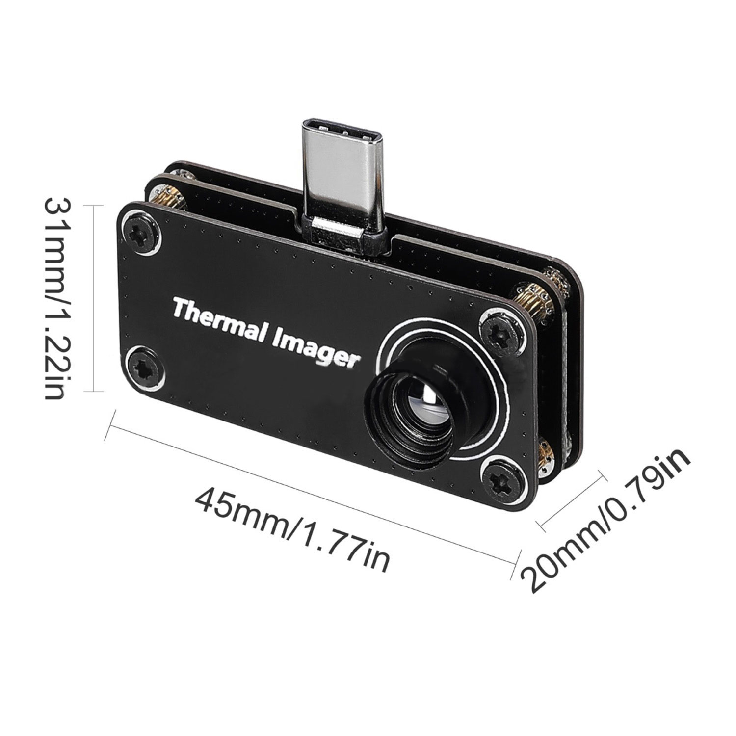 Tiop01 Thermal Camera - TIOP01 32x32 Câmera Térmica para Celular