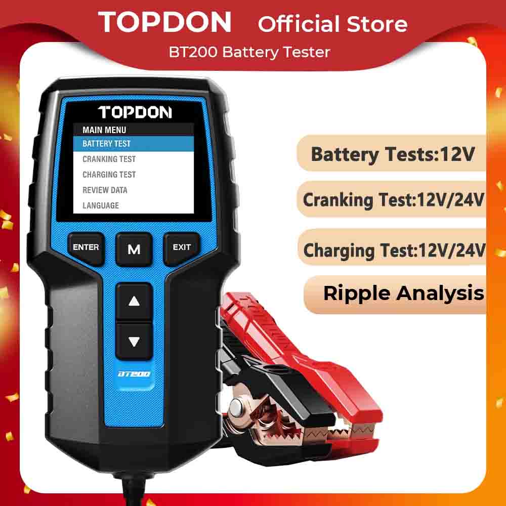 Topdon Tc001 Thermal Camera - Topdon bt200 testador de bateria portátil