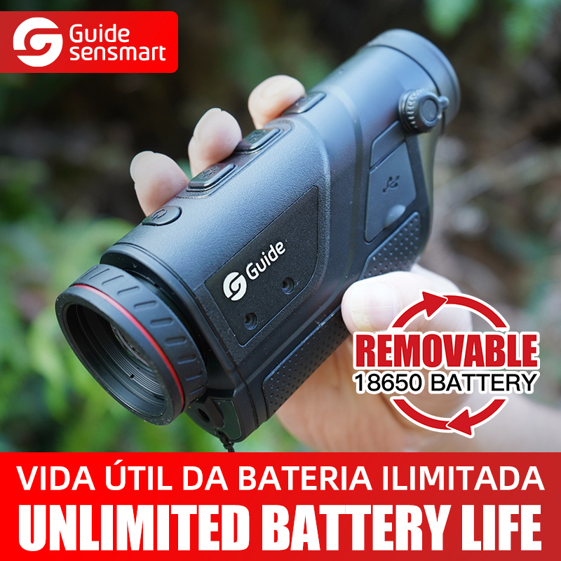 Hunting Thermal Imaging Scope - Guia TD210/430 termovisor para caça portátil