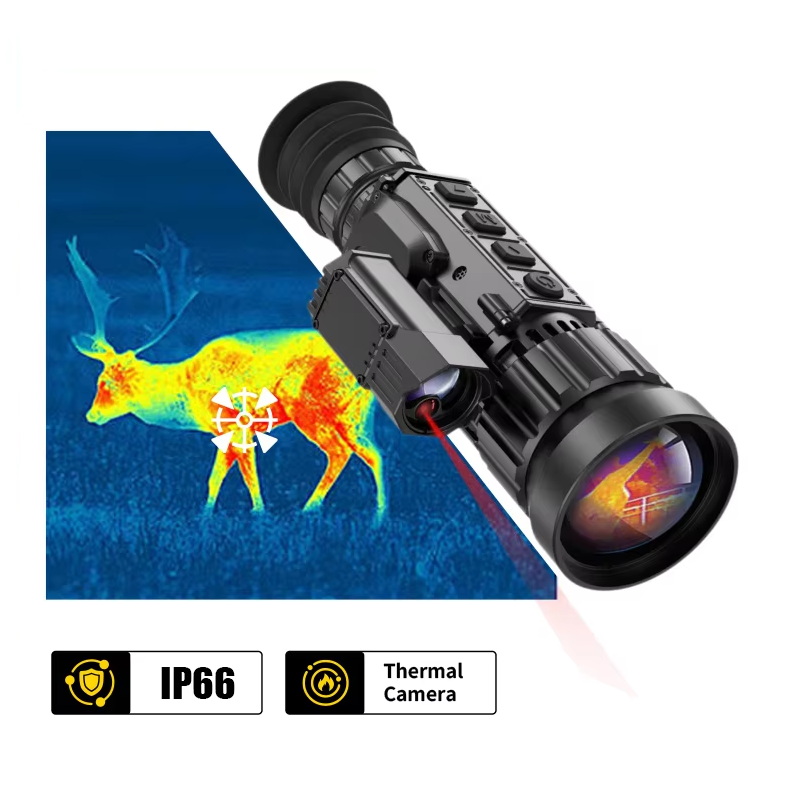 Hunting Thermal Imaging Scope - Monóculo Térmico Infravermelho 384x288 35mm TS-335LRF