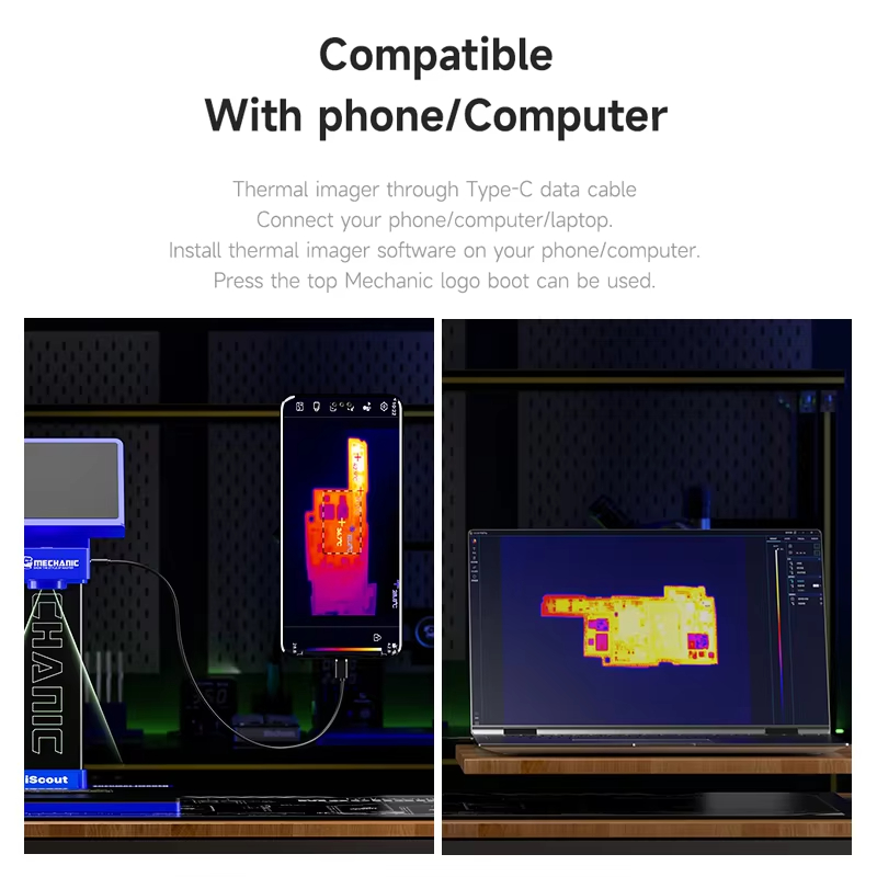 Analisador de Imagem Térmica 3 - Thermal Imaging Camera 256X192 avaliação e preço