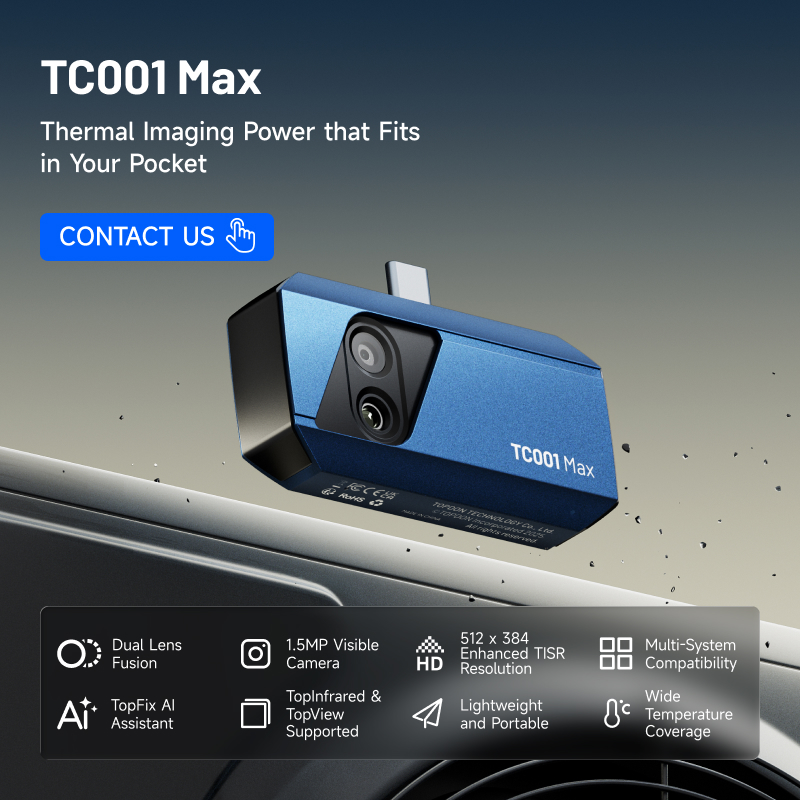 Câmera Térmica Infravermelha M - Topdon Tc001 Thermal Camera avaliação e preço