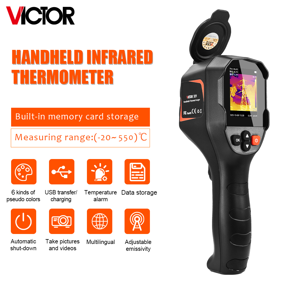 Câmera Termográfica VICTOR TIS - Nf 521 Thermal Imaging Camera avaliação e preço