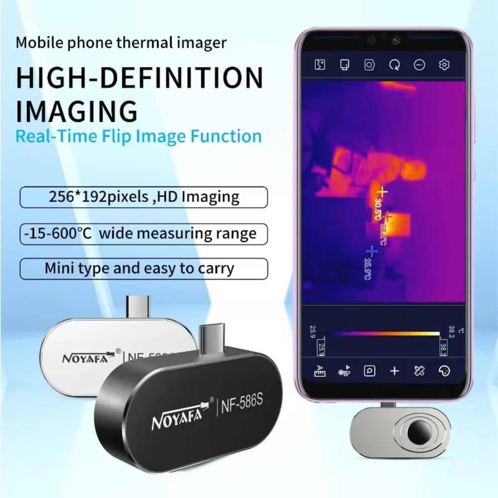 Mini câmera de imagem térmica  - Thermal Imaging Camera 256X192 avaliação e preço