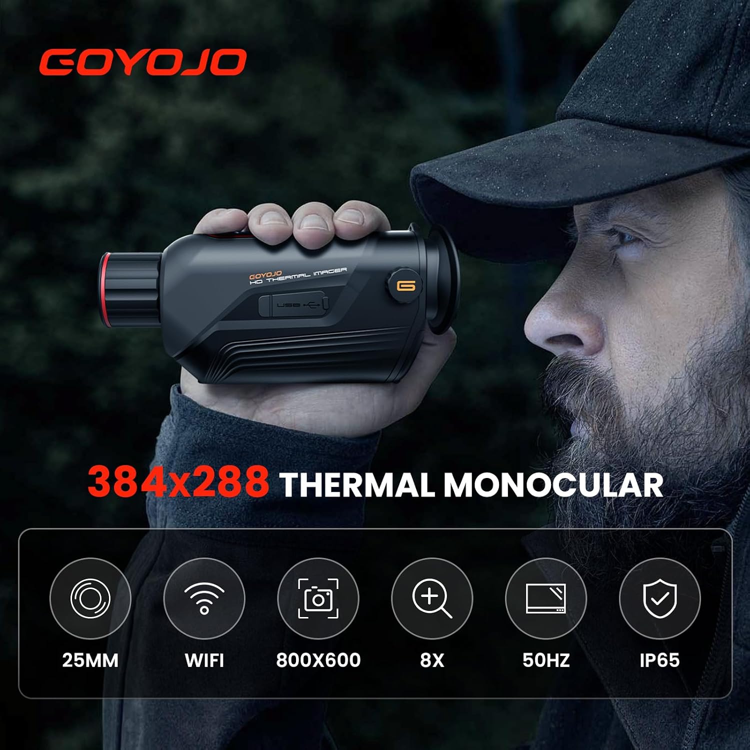 Monóculo de Imagem Térmica GOY - Hunting Thermal Imaging Scope avaliação e preço