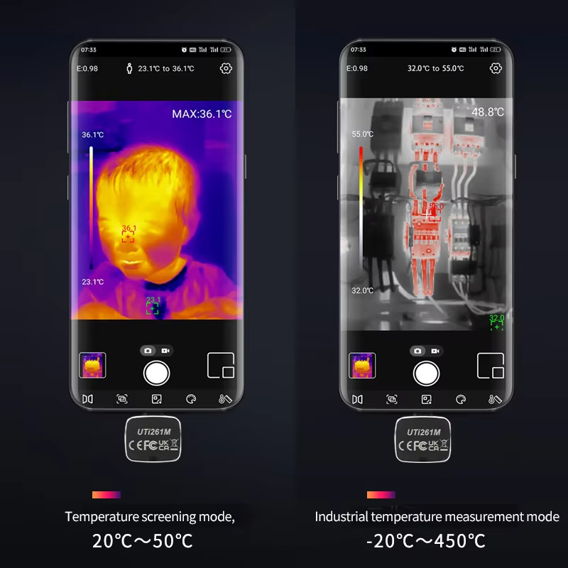 Câmera térmica UNI-T uti261m 2 - Thermal Imaging Camera 256X192 avaliação e preço