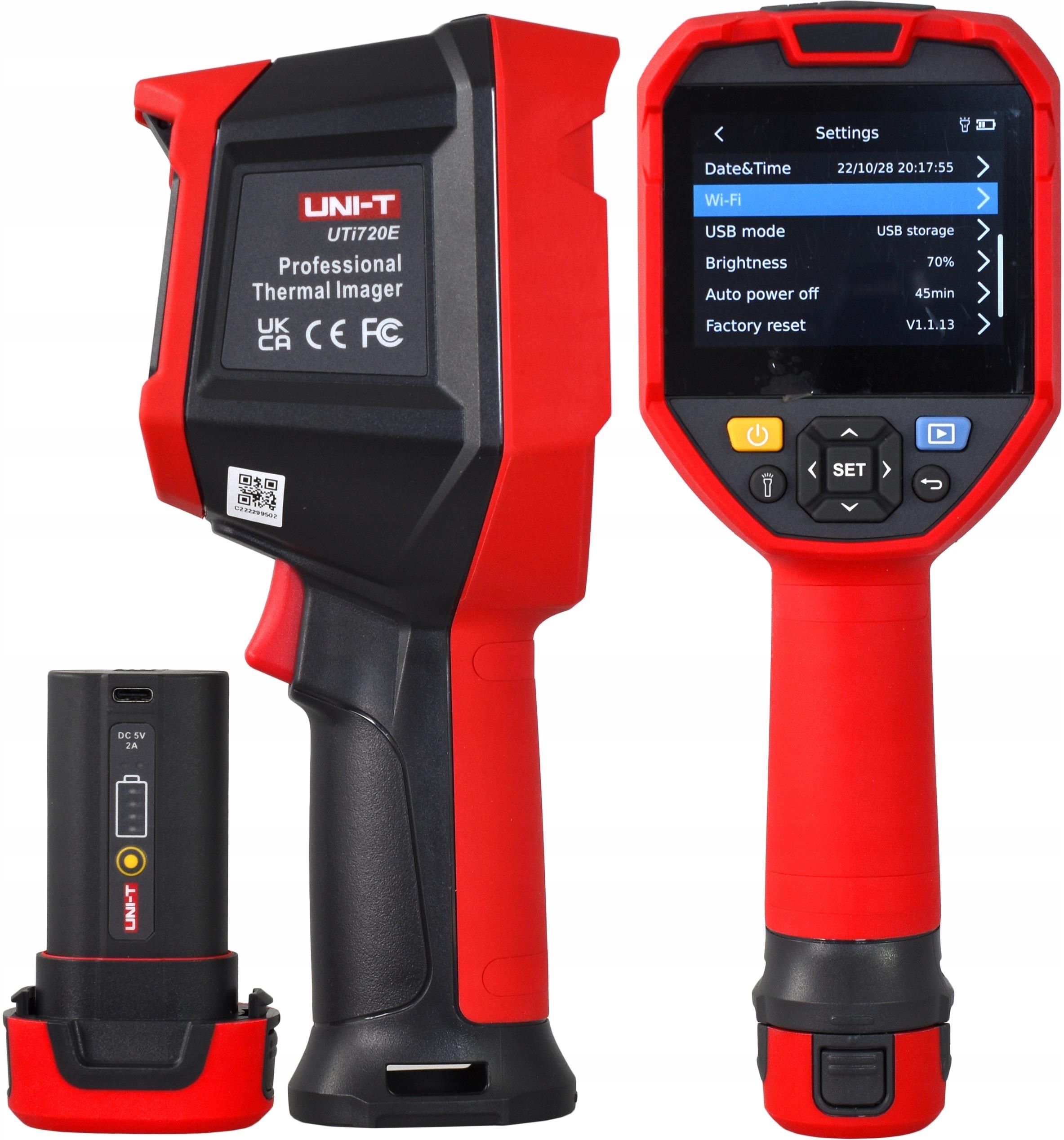 Câmera Térmica WiFi UNI-T UTi7 - Thermal Imaging Camera 256X192 avaliação e preço