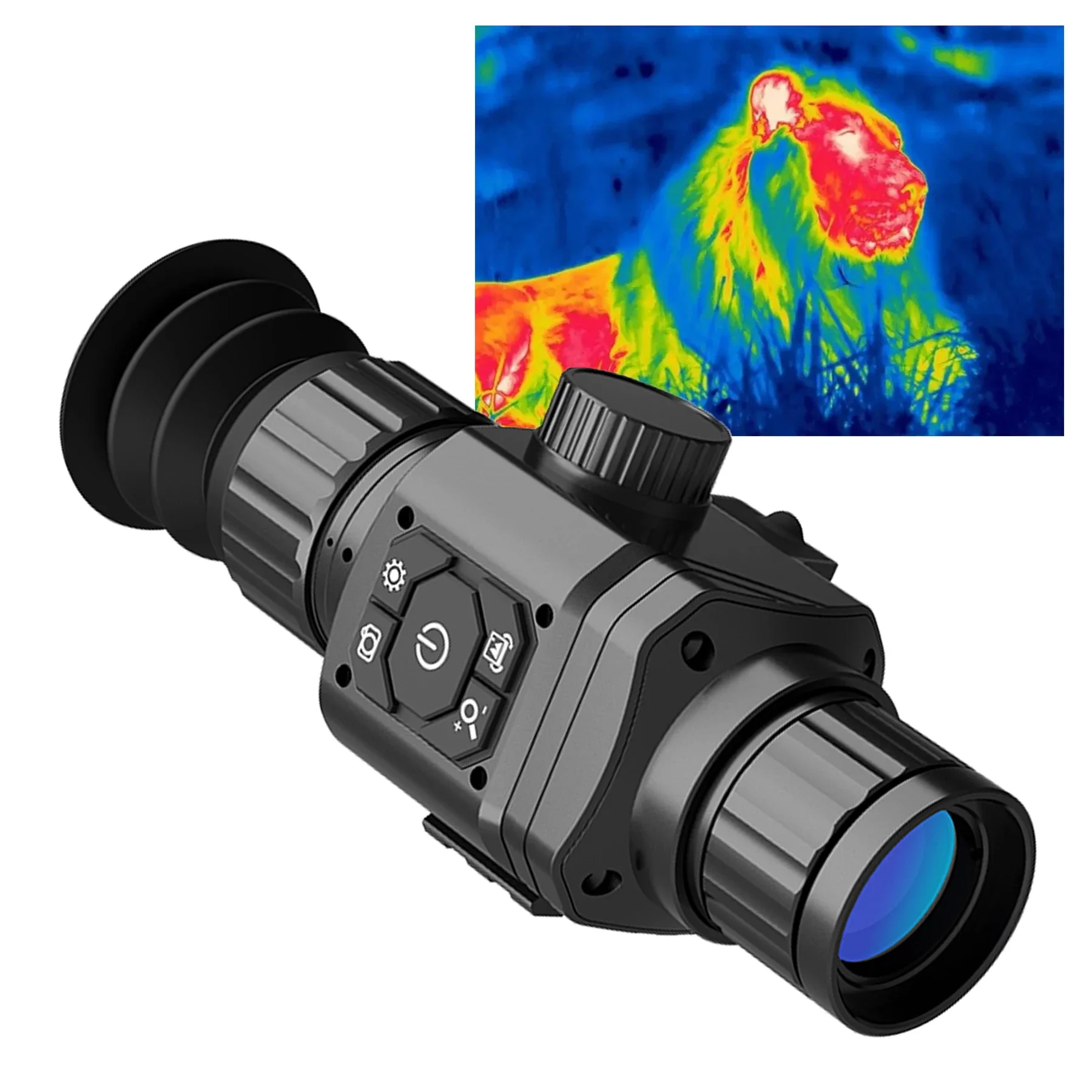 2026 256X192 19mm Visão infrav - Thermal Scope Night Vision Monocular avaliação e preço