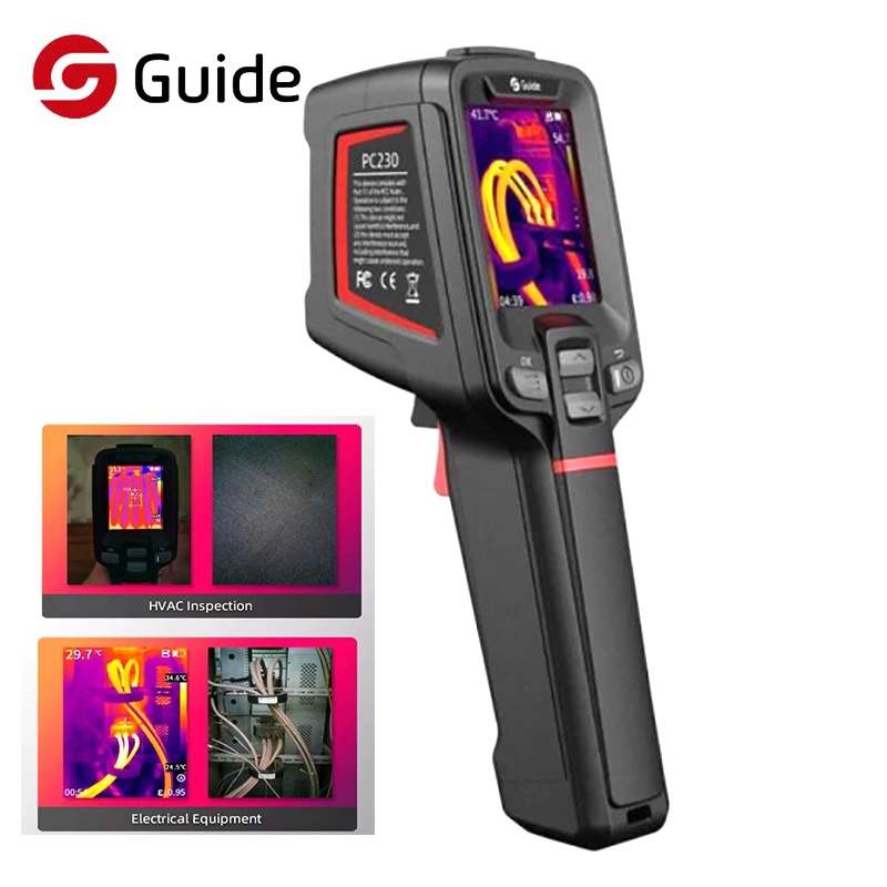 Câmera Térmica Portátil Guide  - Thermal Imaging Camera 256X192 avaliação e preço