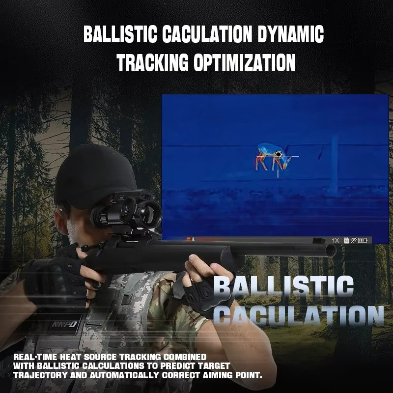 TRS-325LRF 384X288 Resolução a - Hunting Thermal Imaging Scope avaliação e preço