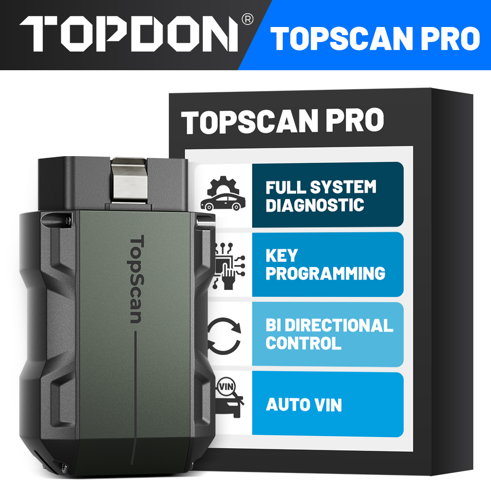 TOPDON Topscan Pro Scanner OBD - Topdon Tc001 Thermal Camera avaliação e preço