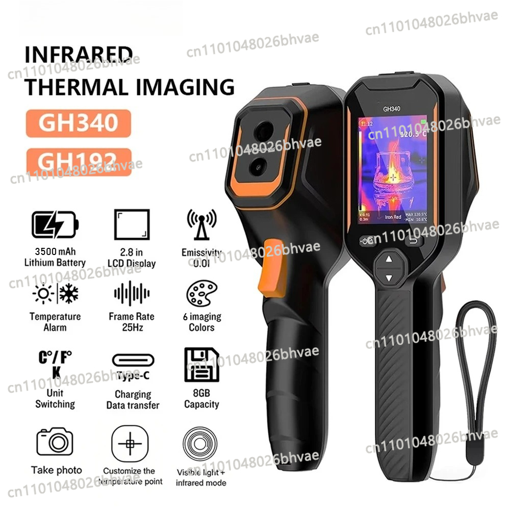 Câmera Térmica 256x192 com Câm - Thermal Imaging Camera 256X192 avaliação e preço